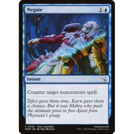 March of the Machine - 68 - Negate - Common - U - Non-foil