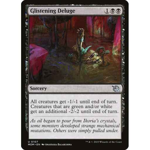 March of the Machine - 107 - Glistening Deluge - Uncommon - B - Non-foil