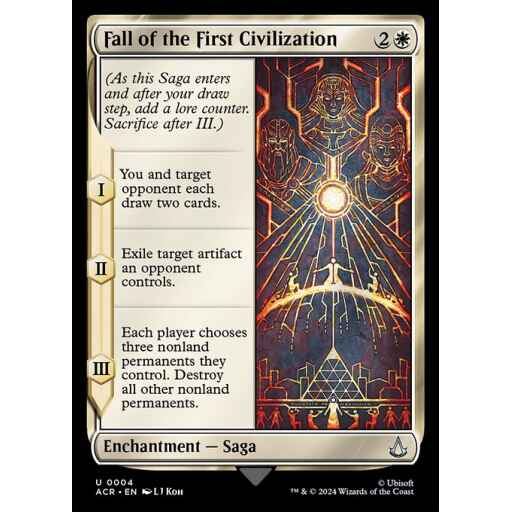 Assassin's Creed - 4 - Fall of the First Civilization - Uncommon - W - Non-foil