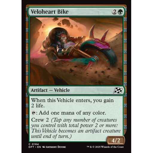 Aetherdrift - 184 - Veloheart Bike - Common - G - Non-foil