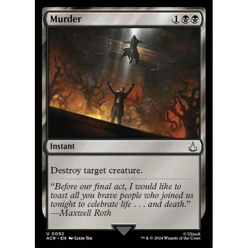 Assassin's Creed - 92 - Murder - Uncommon - B - Foil