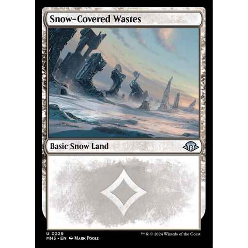 Modern Horizons 3 - 229 - Snow-Covered Wastes - Uncommon - C - Non-foil
