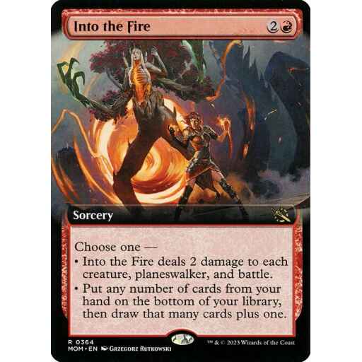 March of the Machine - 364 - Into the Fire - Rare - R - Non-foil