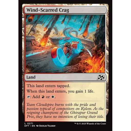 Aetherdrift - 271 - Wind-Scarred Crag - Common - C - Non-foil