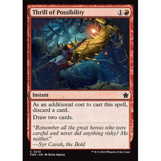 Foundations - 210 - Thrill of Possibility - Common - R - Non-foil