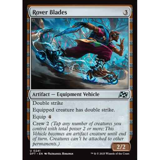 Aetherdrift - 241 - Rover Blades - Uncommon - C - Foil