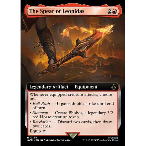 Assassin's Creed - 165 - The Spear of Leonidas - Rare - R - Foil