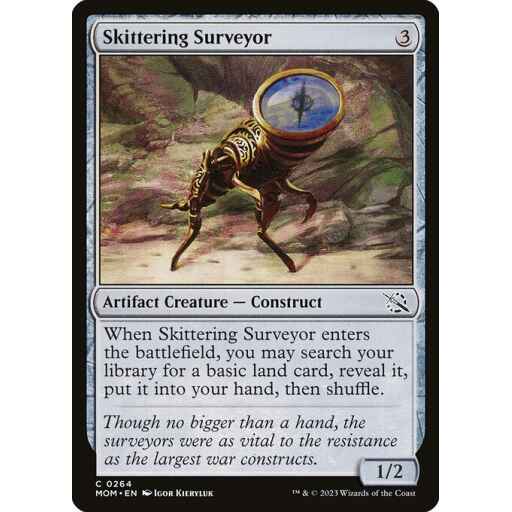 March of the Machine - 264 - Skittering Surveyor - Common - C - Non-foil