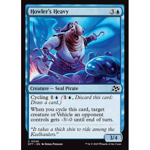 Aetherdrift - 46 - Howler's Heavy - Common - U - Foil