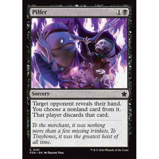 Foundations - 181 - Pilfer - Common - B - Non-foil
