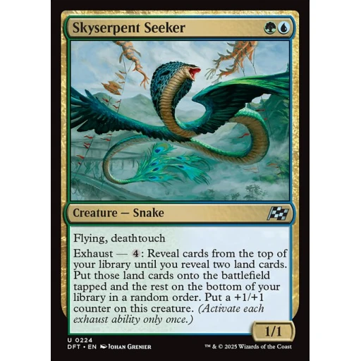 Aetherdrift - 224 - Skyserpent Seeker - Uncommon - UG - Non-foil