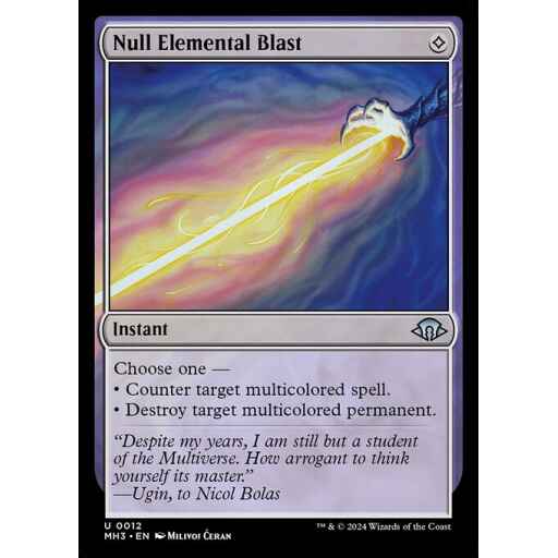 Modern Horizons 3 - 12 - Null Elemental Blast - Uncommon - C - Non-foil