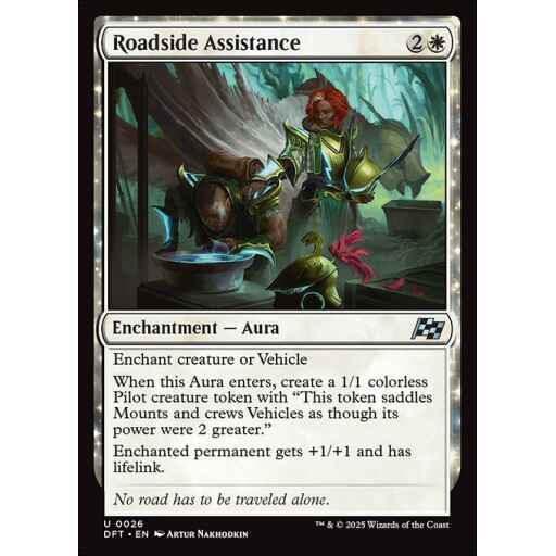 Aetherdrift - 26 - Roadside Assistance - Uncommon - W - Non-foil