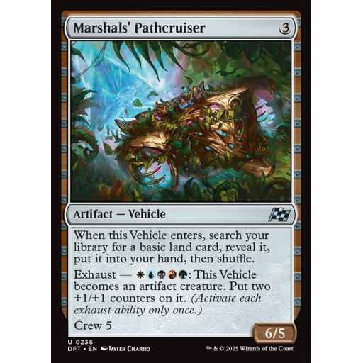 Aetherdrift - 236 - Marshals' Pathcruiser - Uncommon - C - Non-foil