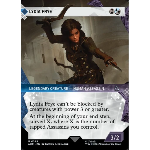 Assassin's Creed - 149 - Lydia Frye - Uncommon - UB - Non-foil