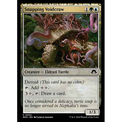 Modern Horizons 3 - 204 - Snapping Voidcraw - Common - C - Non-foil