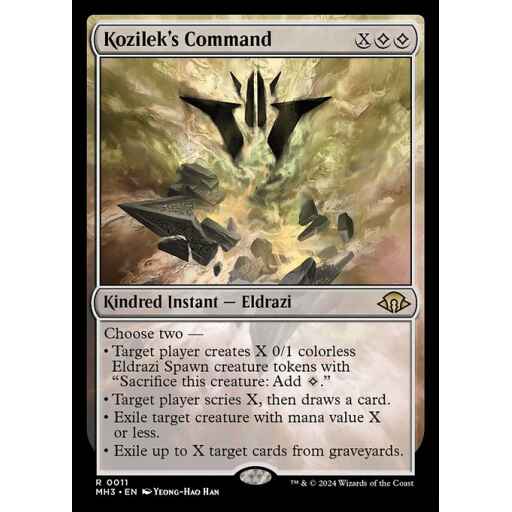 Modern Horizons 3 - 11 - Kozilek's Command - Rare - C - Non-foil
