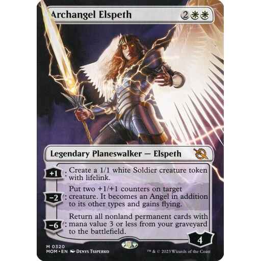March of the Machine - 320 - Archangel Elspeth - Mythic - W - Non-foil