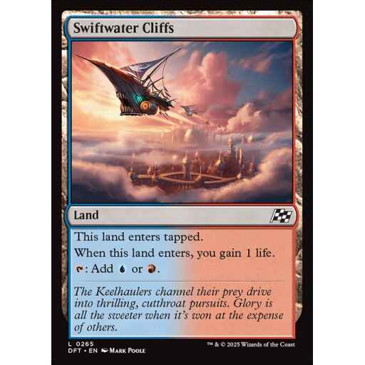 Aetherdrift - 265 - Swiftwater Cliffs - Common - C - Non-foil