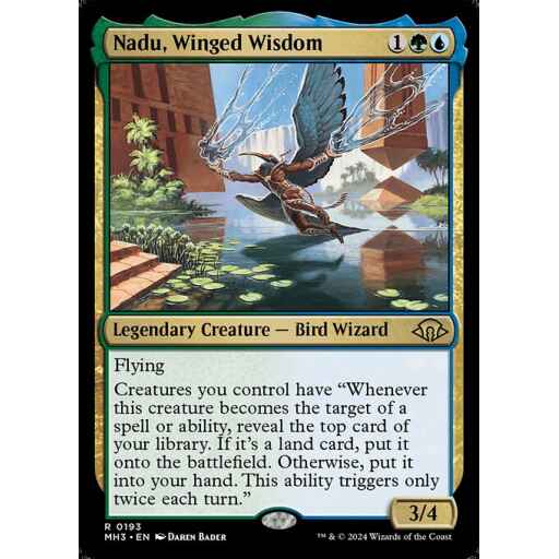 Modern Horizons 3 - 193 - Nadu, Winged Wisdom - Rare - UG - Non-foil
