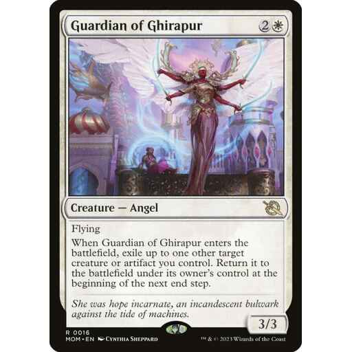 March of the Machine - 16 - Guardian of Ghirapur - Rare - W - Non-foil