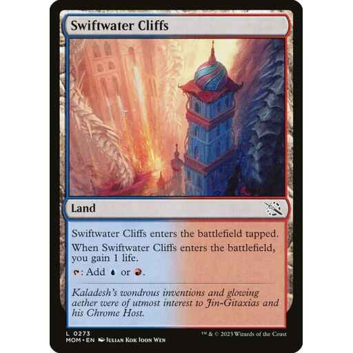 March of the Machine - 273 - Swiftwater Cliffs - Common - C - Non-foil