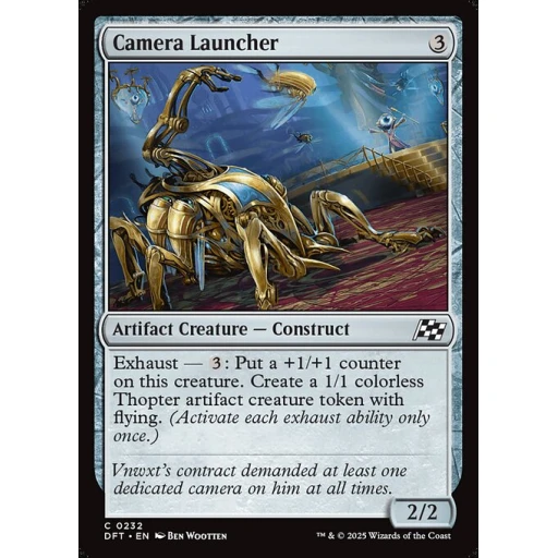 Aetherdrift - 232 - Camera Launcher - Common - C - Non-foil