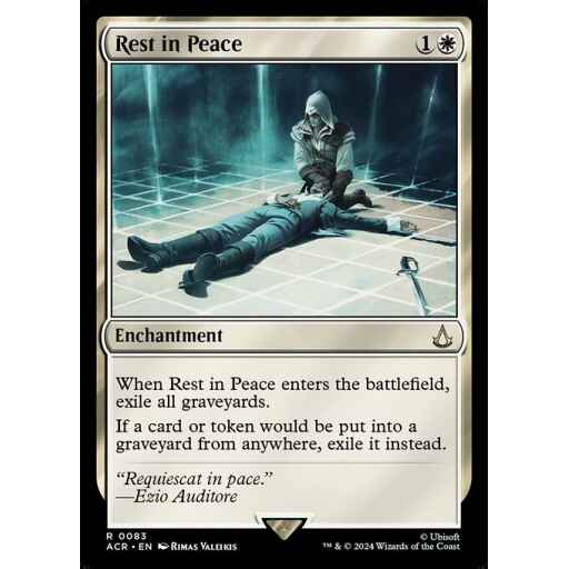 Assassin's Creed - 83 - Rest in Peace - Rare - W - Non-foil