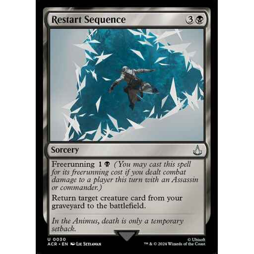 Assassin's Creed - 30 - Restart Sequence - Uncommon - B - Non-foil