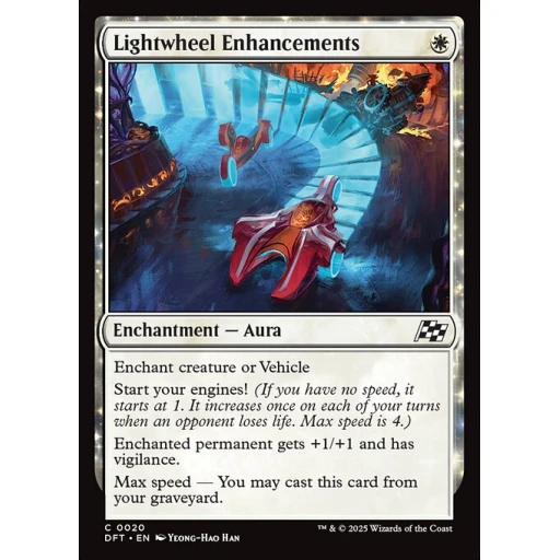 Aetherdrift - 20 - Lightwheel Enhancements - Common - W - Non-foil