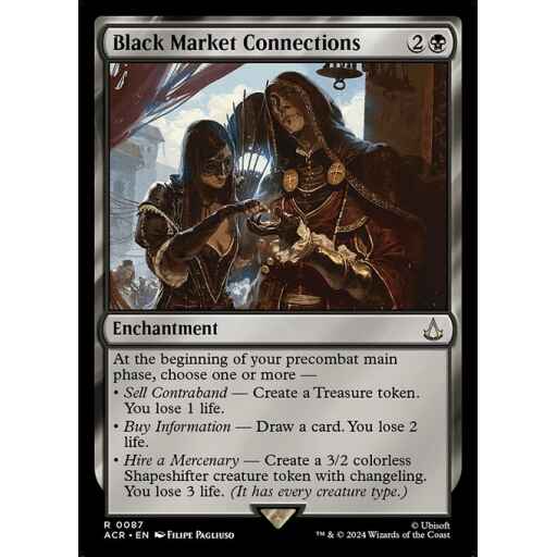 Assassin's Creed - 87 - Black Market Connections - Rare - B - Non-foil