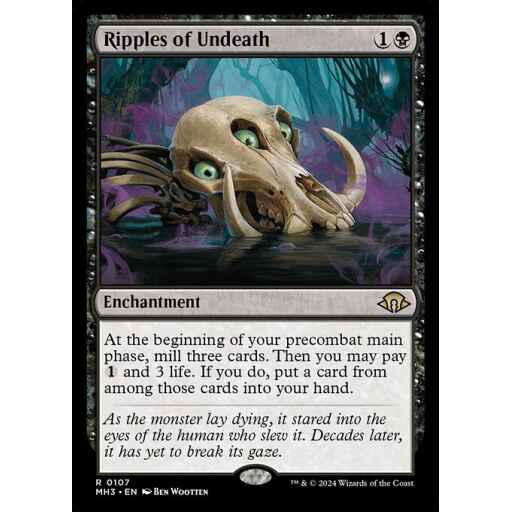 Modern Horizons 3 - 107 - Ripples of Undeath - Rare - B - Non-foil