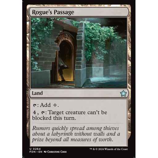 Foundations - 264 - Rogue's Passage - Uncommon - C - Non-foil