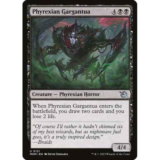 March of the Machine - 121 - Phyrexian Gargantua - Uncommon - B - Non-foil
