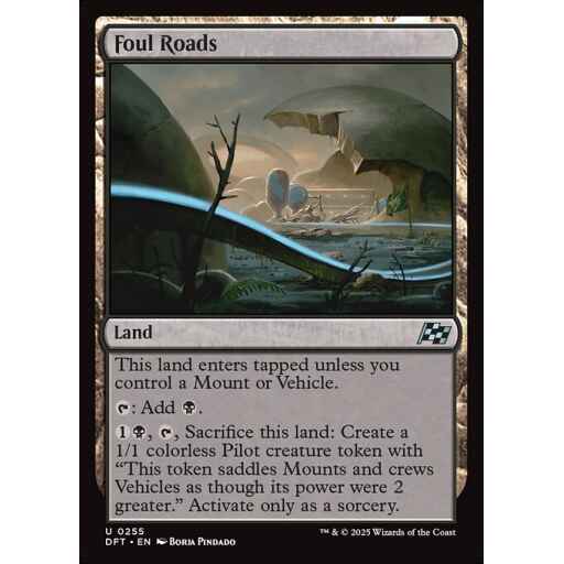 Aetherdrift - 255 - Foul Roads - Uncommon - C - Non-foil