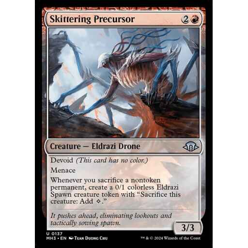 Modern Horizons 3 - 137 - Skittering Precursor - Uncommon - C - Non-foil