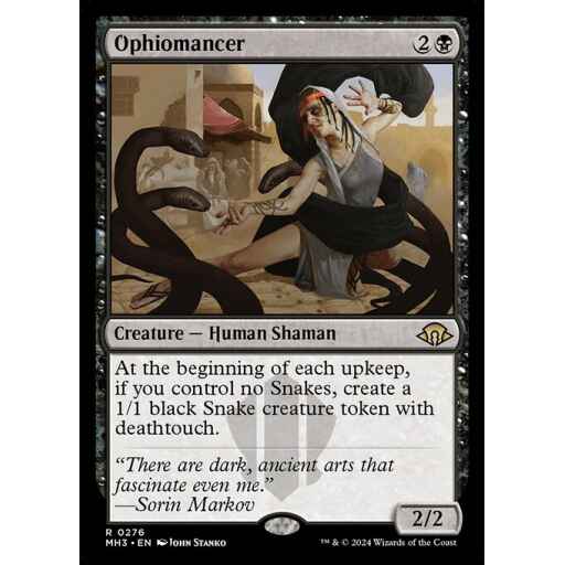Modern Horizons 3 - 276 - Ophiomancer - Rare - B - Foil
