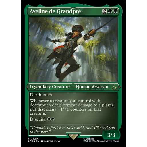 Assassin's Creed - 220 - Aveline de Grandpré - Rare - G - Non-foil