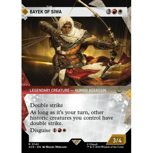 Assassin's Creed - 142 - Bayek of Siwa - Rare - WR - Non-foil