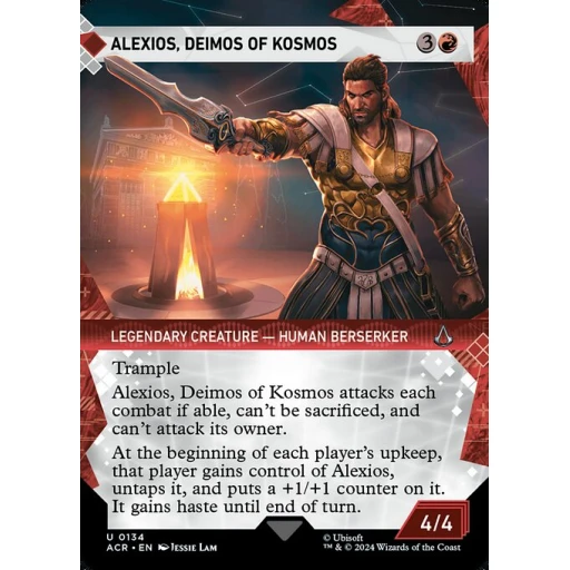 Assassin's Creed - 134 - Alexios, Deimos of Kosmos - Uncommon - R - Non-foil