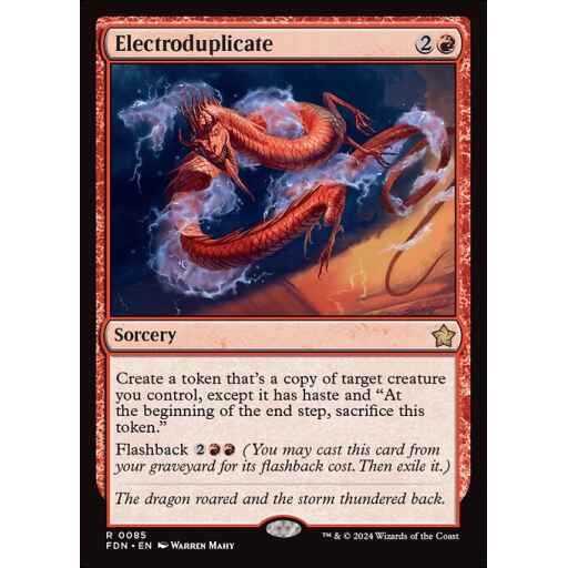 Foundations - 85 - Electroduplicate - Rare - R - Non-foil