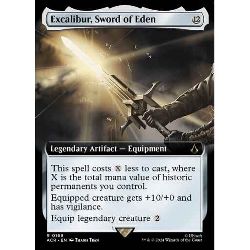 Assassin's Creed - 169 - Excalibur, Sword of Eden - Rare - C - Non-foil
