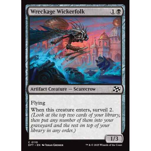 Aetherdrift - 110 - Wreckage Wickerfolk - Common - B - Foil