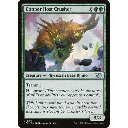 March of the Machine - 181 - Copper Host Crusher - Uncommon - G - Non-foil
