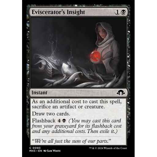 Modern Horizons 3 - 93 - Eviscerator's Insight - Common - B - Foil