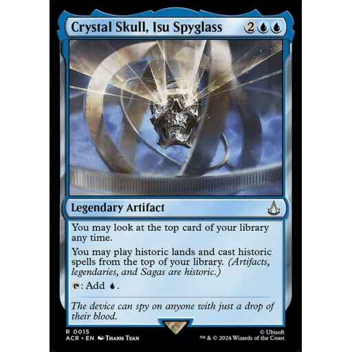 Assassin's Creed - 15 - Crystal Skull, Isu Spyglass - Rare - U - Foil