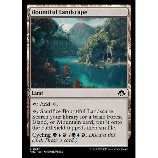 Modern Horizons 3 - 217 - Bountiful Landscape - Common - C - Non-foil