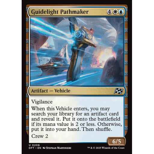 Aetherdrift - 206 - Guidelight Pathmaker - Uncommon - WU - Non-foil