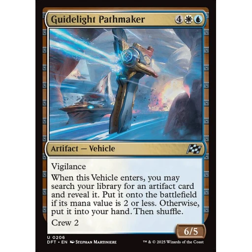 Aetherdrift - 206 - Guidelight Pathmaker - Uncommon - WU - Non-foil