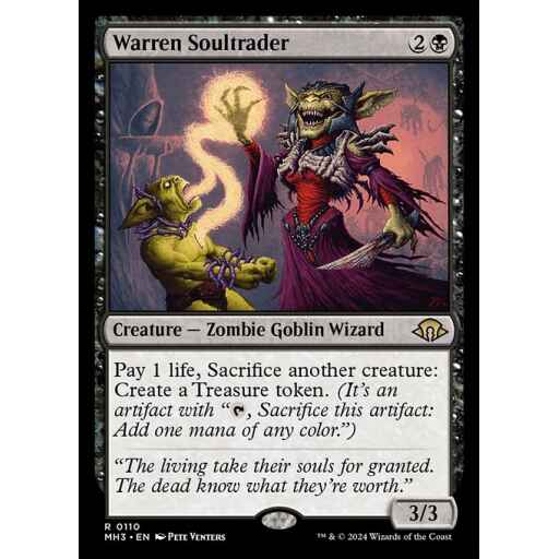 Modern Horizons 3 - 110 - Warren Soultrader - Rare - B - Non-foil